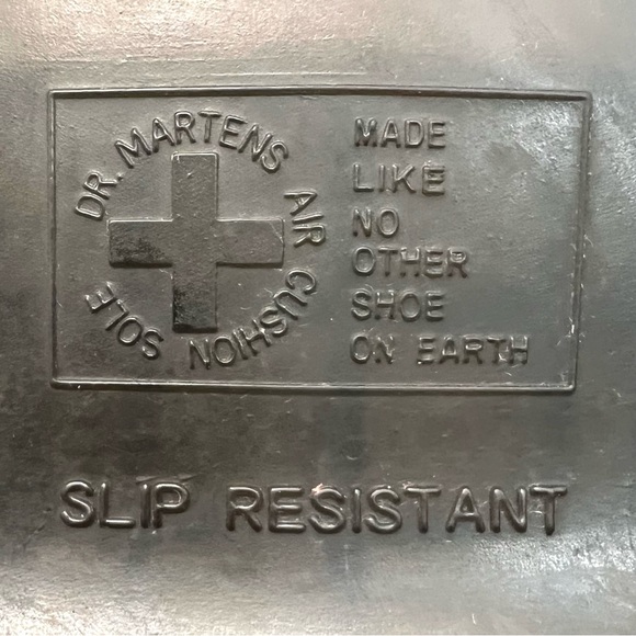 Dr. Martens Vintage Y2K Melissa Black Leather Chunky Lace Up Oxfords Women’s 8 - Picture 12 of 14